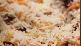 Mongolian Shovel Rice 🍗🦐🤤 #shorts #shovelrice #friedrice
