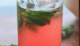 Kokum Coconut Water Cooler ❤️ | Spiced Ruby Drink | Kokum Sharbat |Summer Drink Recipe #shorts