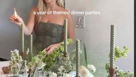A year of themed dinner parties #dinner #dinnerparty #theme