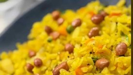 Soft, Spiced & So Tasty – Veg Poha Recipe 💛 | Easy Indian Breakfast | #shorts #poha #recipe