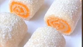 #Sticky Rice Carrot Roll
