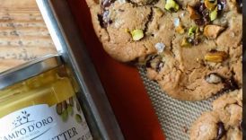 Salted Pistachio Butter Cookies 🍪