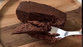 Chocolate terrine! 🍫☕️ #baking #chocolate #chocolateterrine #chocolatelover #chocolatedesserts