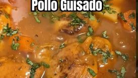 Puerto Rican Pollo Guisado 😍 #puertoricanfood #caribbeanfood