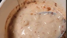 Dominican Style Oatmeal!🇩🇴😁 #oatmeal #avena #dominicana