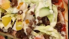 Shawarma Pizza Recipe #shawarma #shawarmapizza #pizza