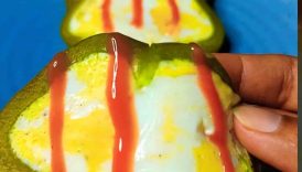 Trending Stuffed Egg Capsicums #shorts #trending #eggrecipe #viral