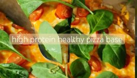 High Protein Healthy Pizza Base