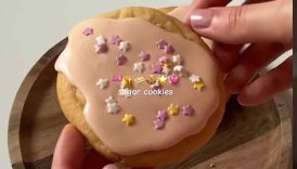 Softest cookies 🎀🍪🤍 #baking #cookies #sugarcookies #bakingideas