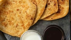 Egg & Milk Paratha – Eat It With Chocolate Sauce