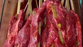 spicy thai steak on a stick | HowToBBQRight Shorts