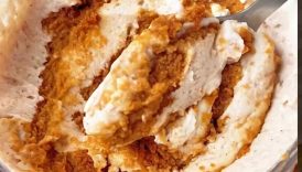 No-bake cinnamon roll cheesecake (viral Japanese-cheesecake inspired) #healthydessert #highprotein