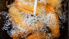 Second Frying – Potato (Round 2) #shorts