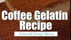 Coffee Gelatin Recipe #coffeegelatin #coffeegalatinrecipe #coffeerecipe