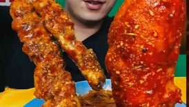 Asmr Delicious pork fry and egg! #mukbang #asmr#shortsfeed #shorts#short#@chinesfood9696