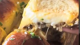 cheesy cheeseburger sliders 🧀🍔