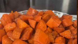 IRRESISTIBLE CANDIED YAMS RECIPE | HOW TO MAKE THE BEST SWEET AND BUTTERY SIDE DISH #Shorts