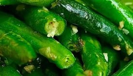 Sautéed String Beans with Garlic