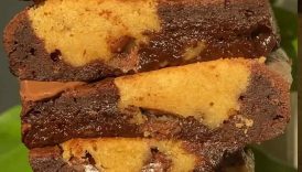 Brookies🍪Brownies+Chocolate chip cookies🤤 #easyrecipe #cake #shorts