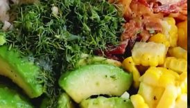 Avocado Chicken Salad | Creamy, Fresh & So Easy! #shorts