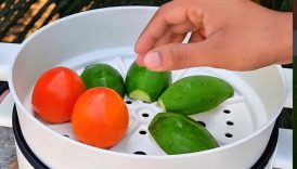 Easy Mango & Tomato Chutney Recipe 🤤 #shorts #food #fruit #recipe #mango