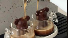Making Chocolate Bear Espresso 🧸