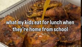 What My Kids Eat When They’re Home From School ❤️ #puertoricanfood #caribbeanfood