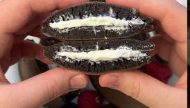 Oreo Dorayaki😍 #easyrecipe #cake #shorts