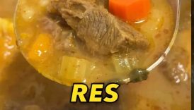 Puerto Rican Beef Soup 🔥 #puertoricanfood #caribbeanfood