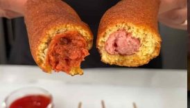 EASY CARNIVAL/FAIR CORN DOGS FROM SCRATCH #Shorts