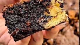 Brownie + Cookiedough 🤎#shorts #easyrecipe #cake
