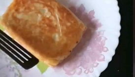 Mumbai Street Style Baida Roti | Switz Puff Paratha #easyrecipe #shortsvideo