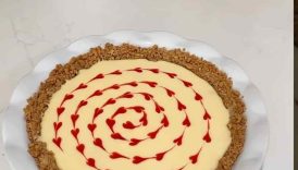 Valentines cheesecake ♥️💌 #valentinesday #cheesecake #heartshaped #dessert