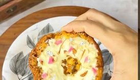 Homemade Ghevar😋 | Easy Ghevar Recipe🤩 #shorts #trending #ghevar