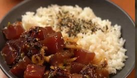 Shoyu Ahi Poke #poke #30minutemeals #shorts #recipe