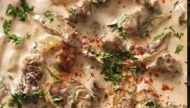 Beef Stroganoff