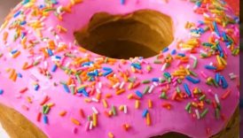 THIS CAKE IS SHAPED LIKE DONUT 🤯🍩🍰 #shorts #donutcake #hooplarecipes