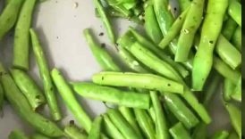 The BEST way to cook green beans 💚🧄✨