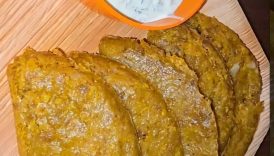 Empanada de platano verde! #Empanada #platano #recipe #parati #dominicana