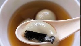Tangyuan Wijen Hitam 🍡 #shorts