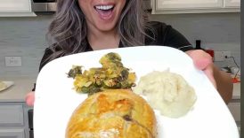 So happy how this came out!!#beefwellington #recipes #foodtiktok