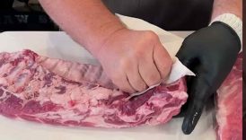 how to remove membrane from ribs #howtobbqright #bbqribs #ribs