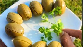 Boiled Olive Bhorta 😋🤤 #shorts #trending #food #fruit #masala