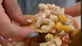 TUNA AND MACARONI SALAD #mexicanrecipes #tunasalad #shorts