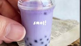 There’s something off about this Taro Milk Tea 🤔 #ad