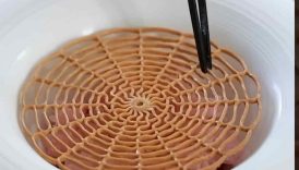 My own signature tuille! Almond dessert crisp recipe #short