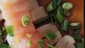 TUNA SASHIMI AT HOME #healthyfood #rawfish #sashimi #recipeshorts