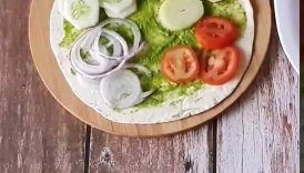 Chapati Bombay Sandwich #shorts #shortsvideo #viral