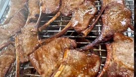 Making Tomahawk Steak at a Korean High School 🇰🇷🏫 #korea #southkorea #seoul #koreanfood