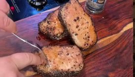 Crusted Pork Chops 🔥🔥 #youtubeshorts #cooking